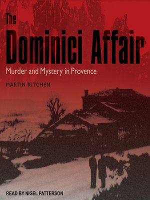 cover image of The Dominici Affair